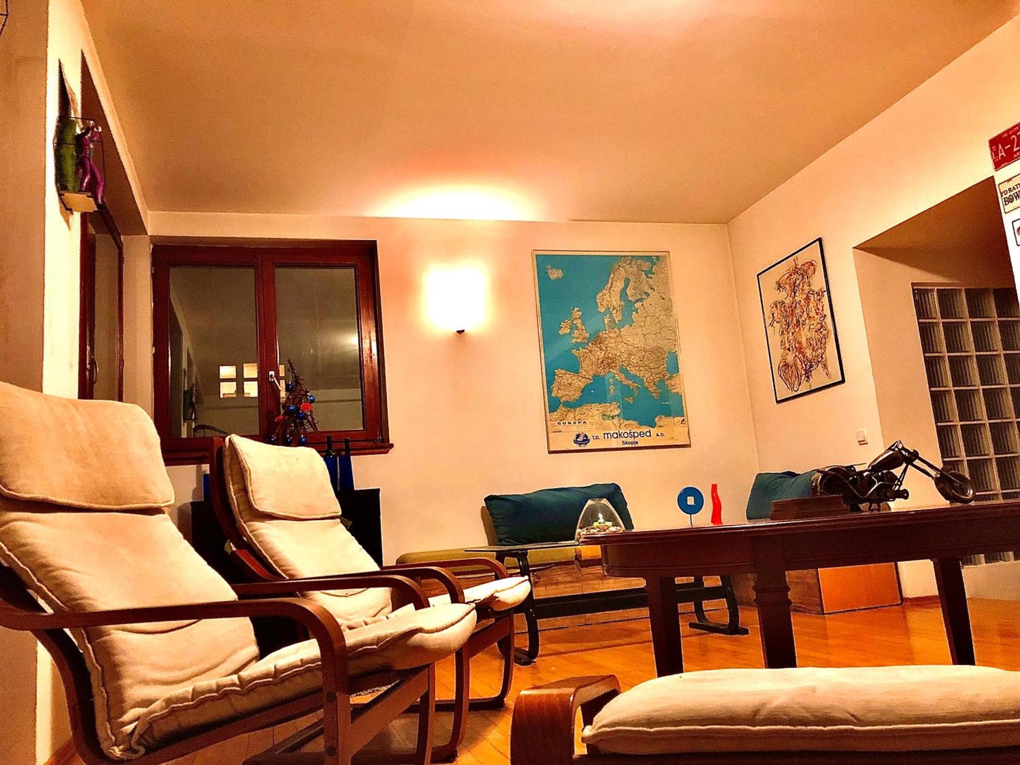 Blue Orange Hostel Skopje Ngoại thất bức ảnh